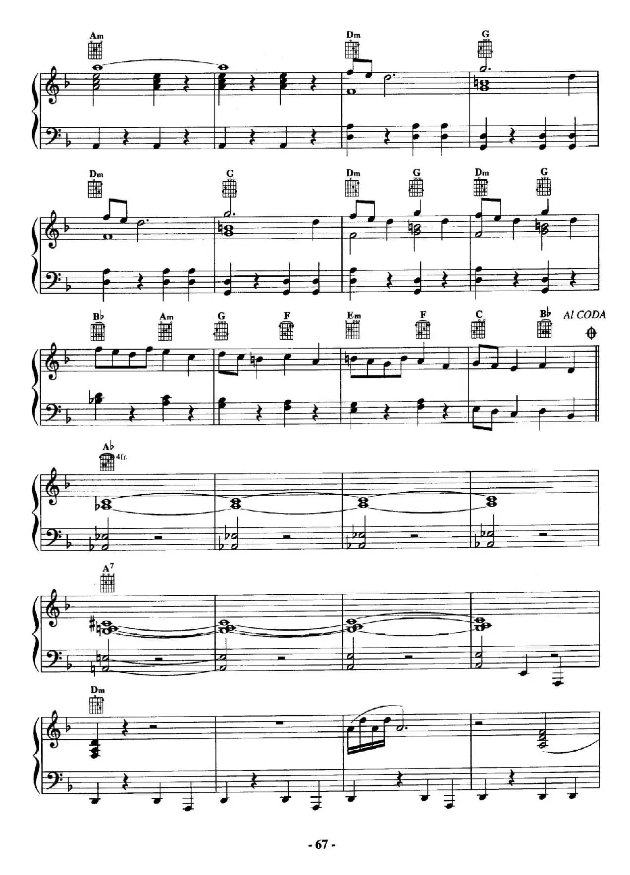 电影配乐大师莫瑞康最佳20首钢琴谱（Best of Ennio Morricone·20）