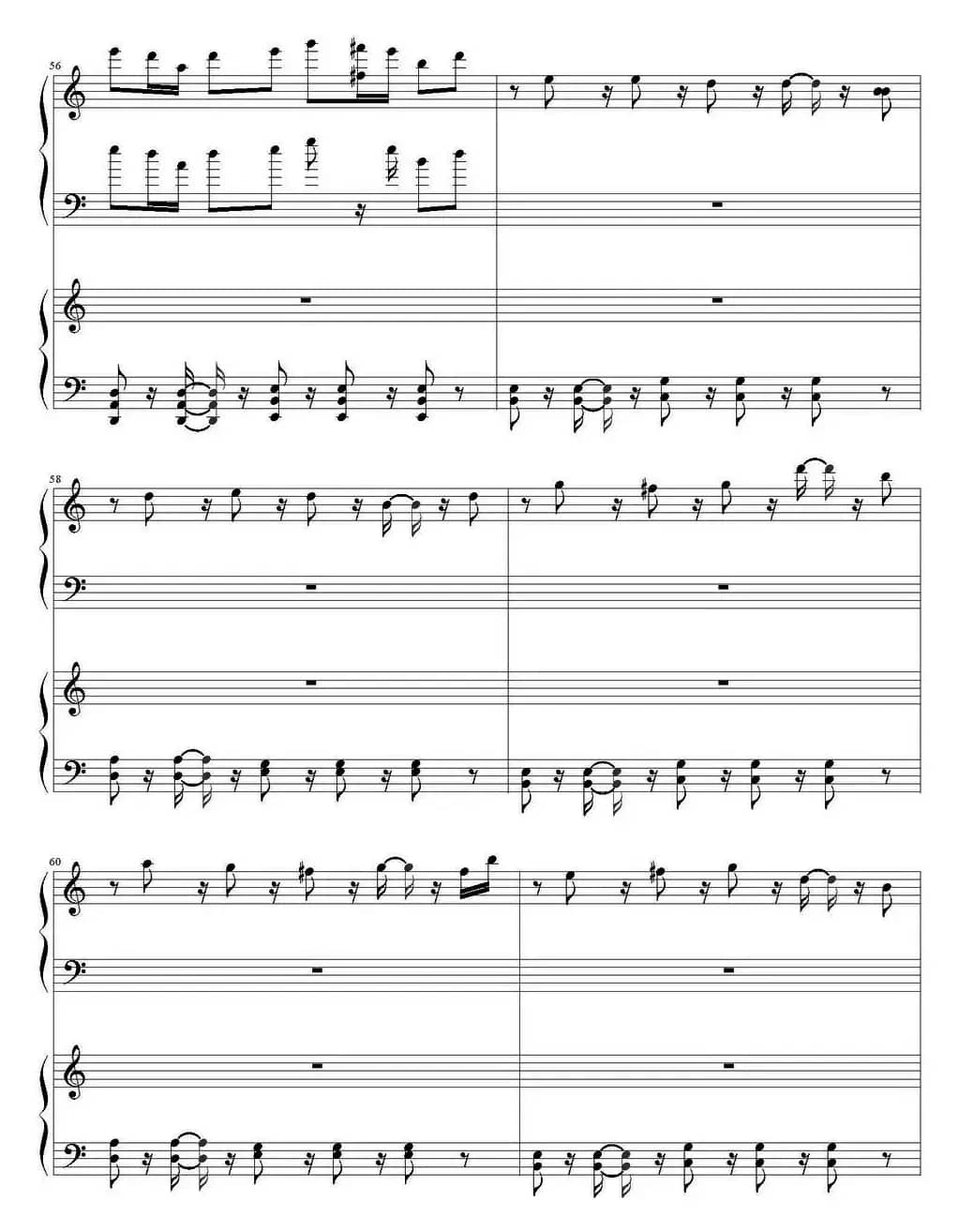 Higher （四手联弹）