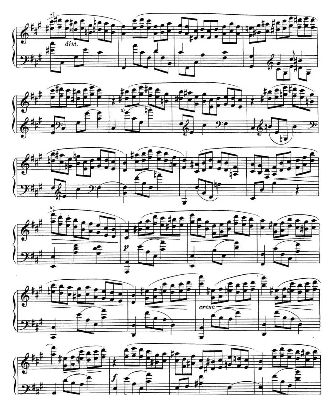 斯克里亚宾 钢琴练习曲 Op.8 No.6 Alexander Scriabin Etudes