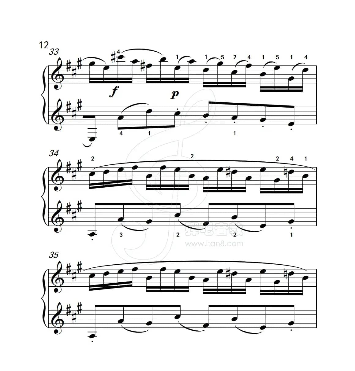 练习曲 40（克拉莫钢琴练习曲60首）