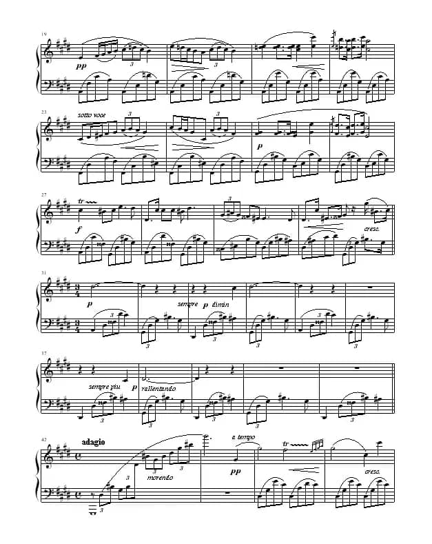 升c小调夜曲（京寒制谱版）