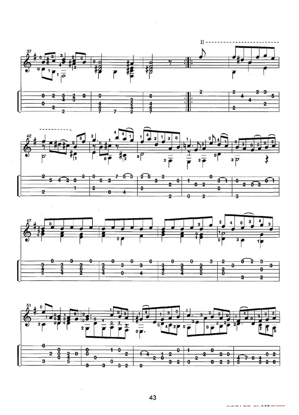 古典吉他：From the Dance（Suite No.11）