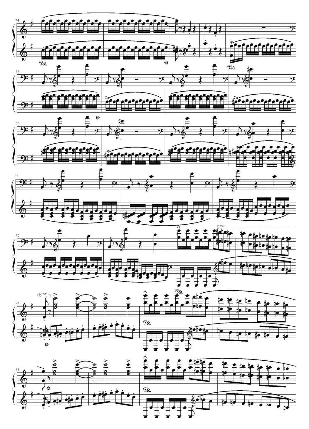 歌剧《威廉·退尔》序曲（钢琴独奏完整版）