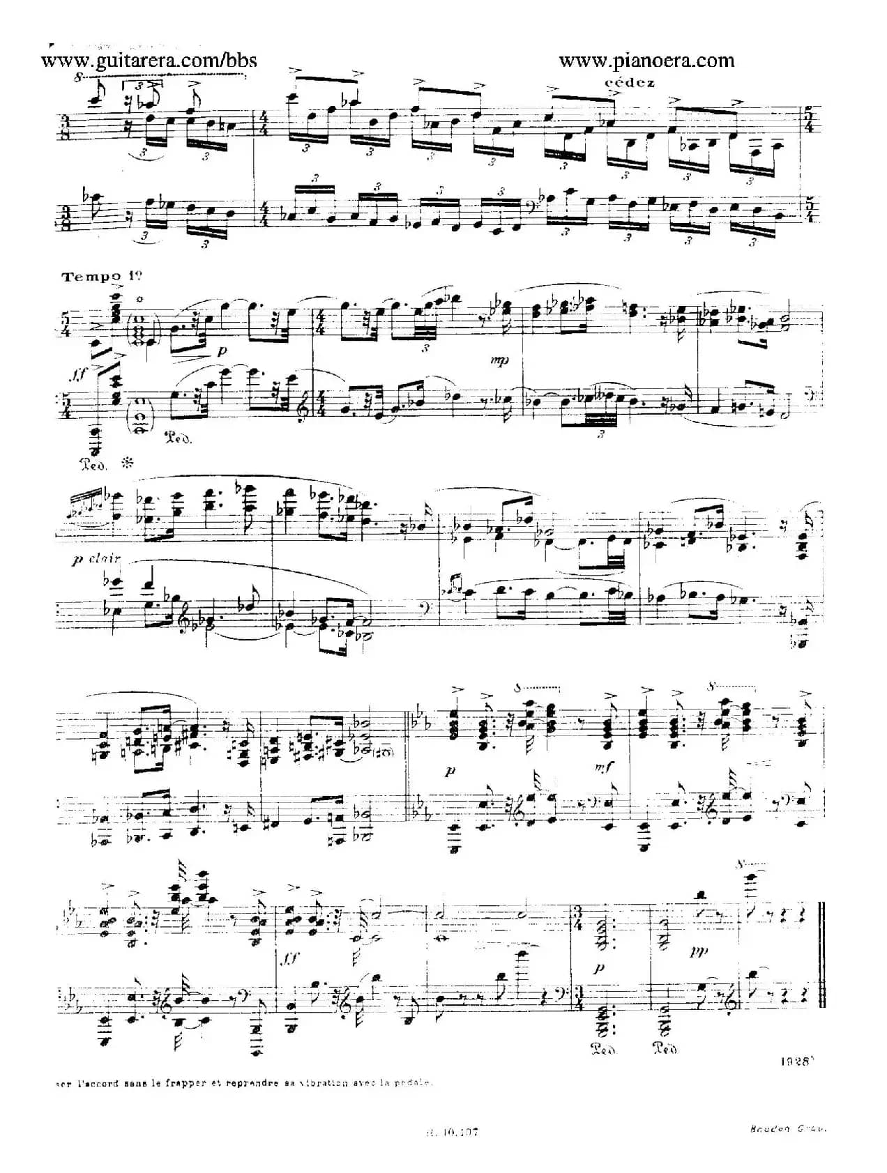 Trois Pieces（3首小品·2）