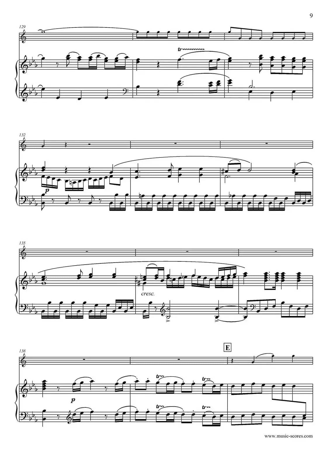 Mozart：Concerto KV495 No.4-1st（中音萨克斯+钢琴伴奏）