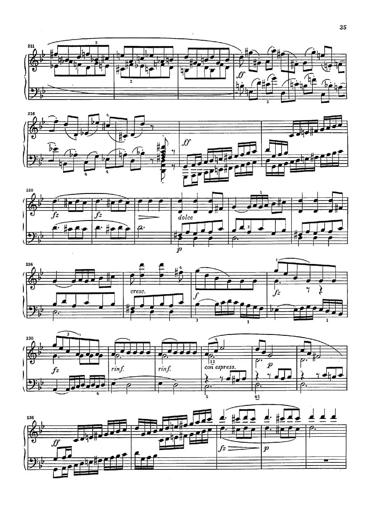 Sonata in g Minor Op.34-2（g小调钢琴奏鸣曲）