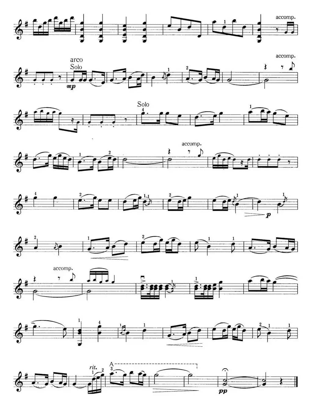 小提琴考级第五级：中国乐曲（6首）