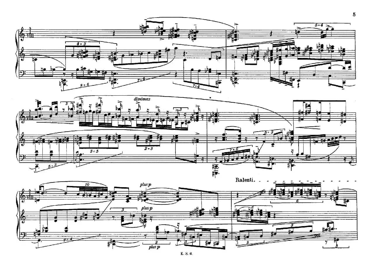 Piano Sonata No.2（第二钢琴奏鸣曲）（P3——22）