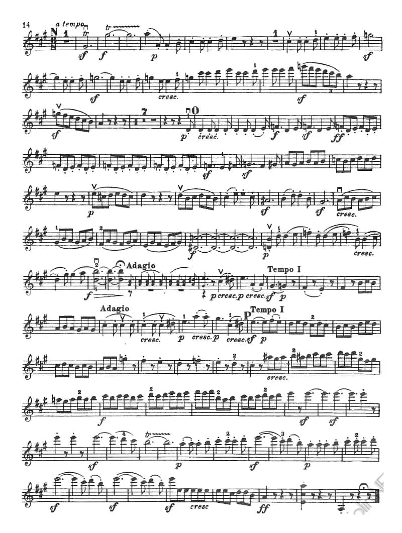 献给好友鲁道尔夫·克鲁采：奏鸣曲（A大调）