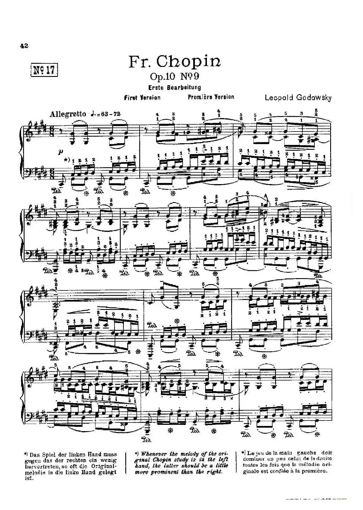 53首以肖邦练习曲为素材而作的练习曲（No.17）