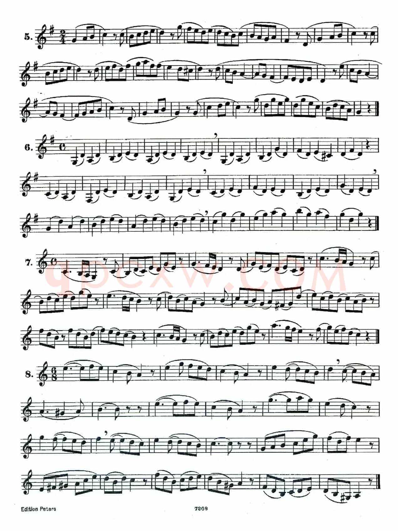 DEMNITZ（单簧管练习曲）