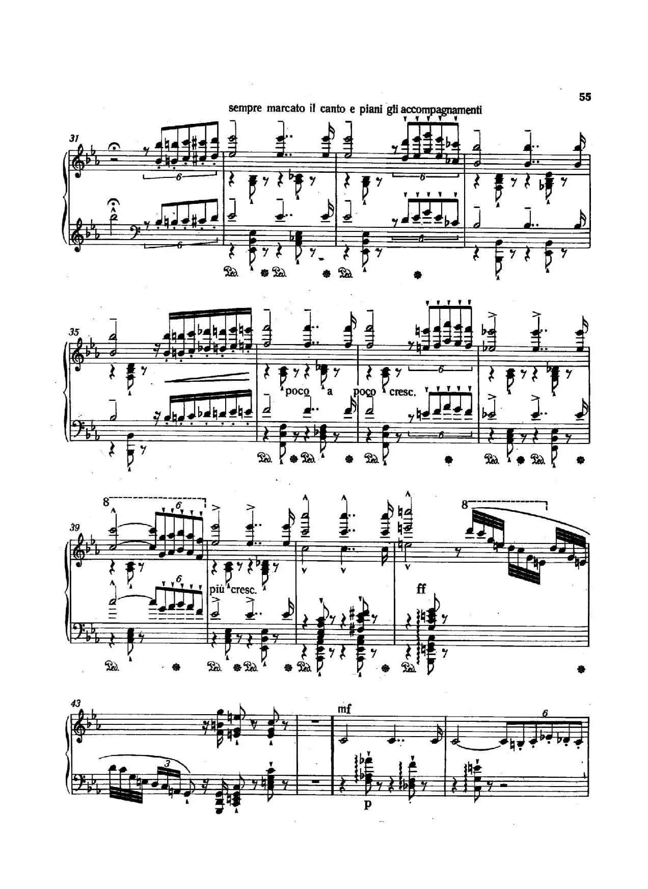 12 Etudes d'execution Transcendante S.139（12首超技练习曲·7）