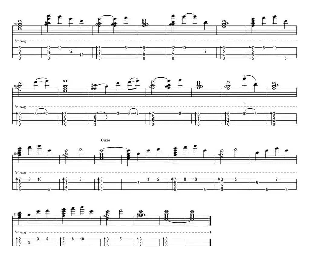 蒲公英的约定（尤克里里指弹谱、丸子君编配版）