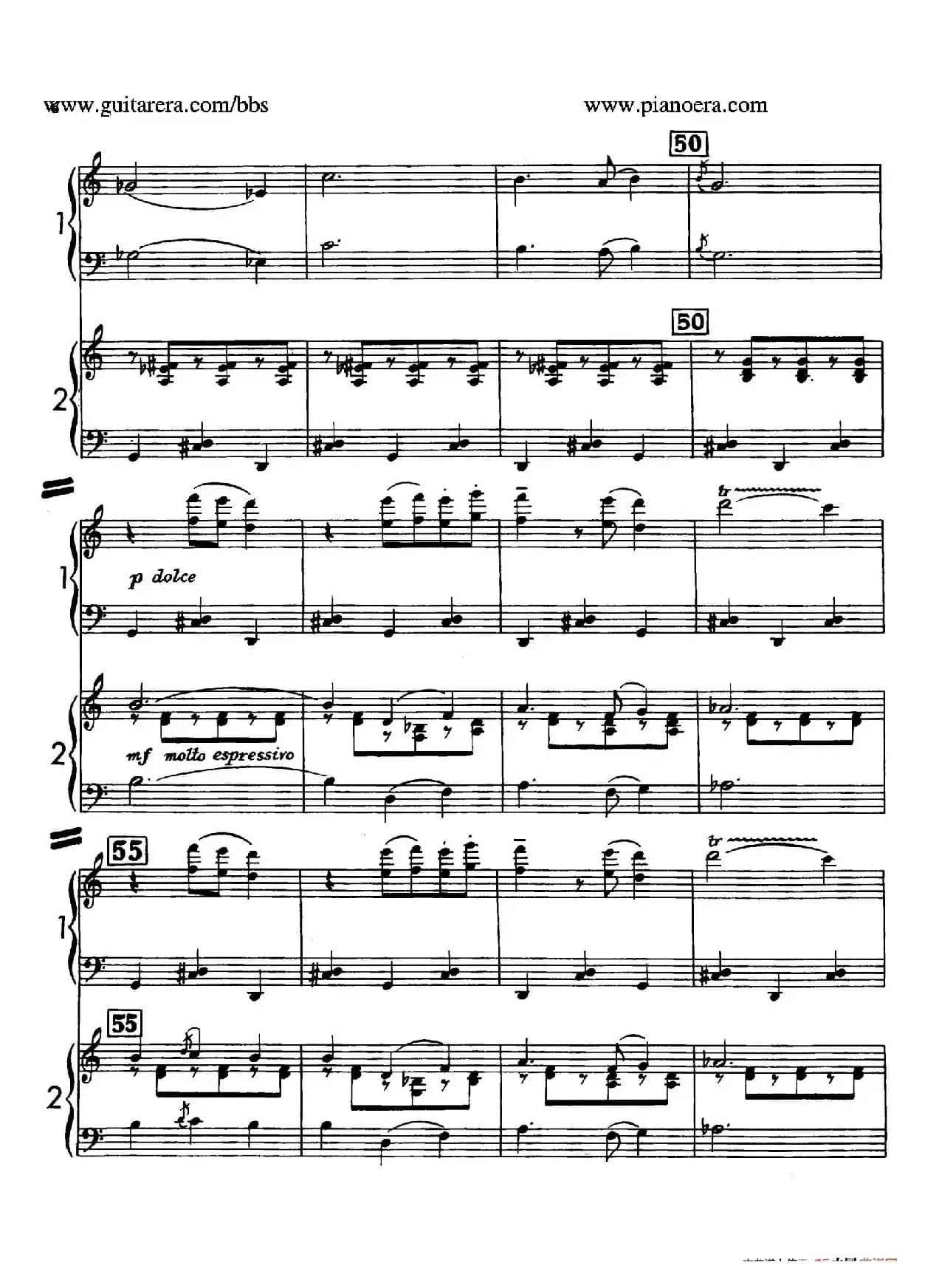 Sabre Dance（马刀舞曲）（双钢琴版）