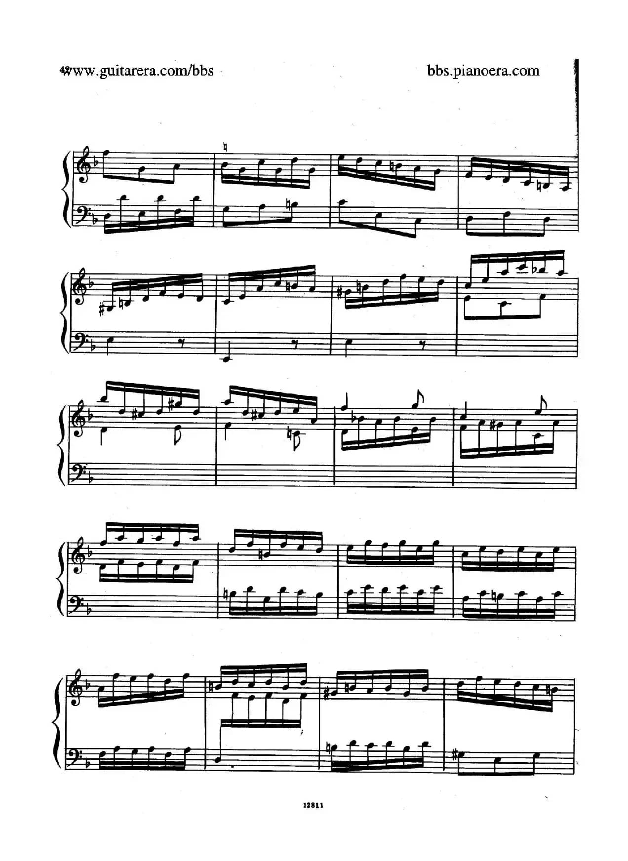 Suite No.3 in d Minor HWV 428（d小调第三组曲）