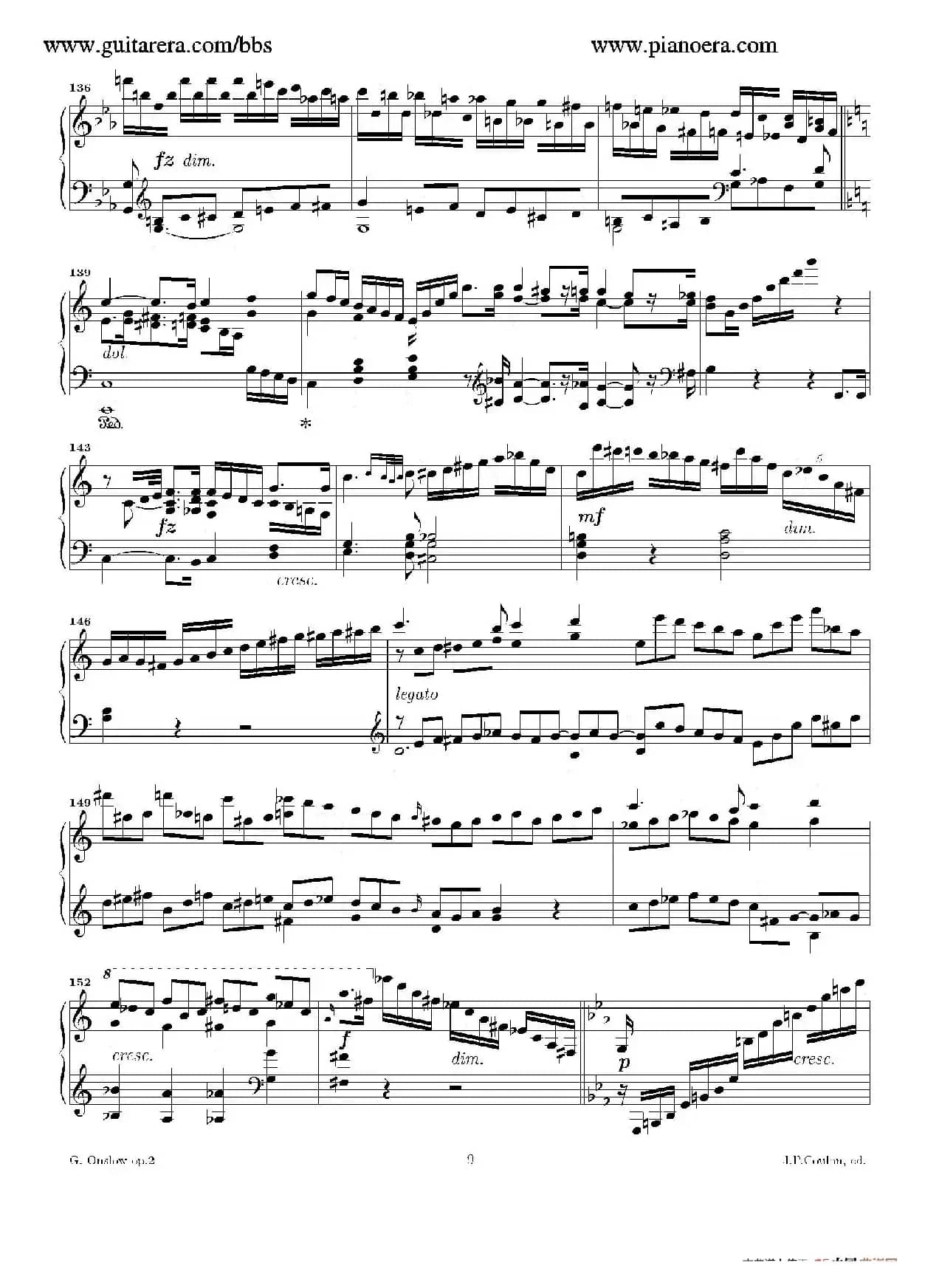 Grande Piano Sonata in c Minor Op.2(c小调华丽钢琴奏鸣曲·第一乐章)