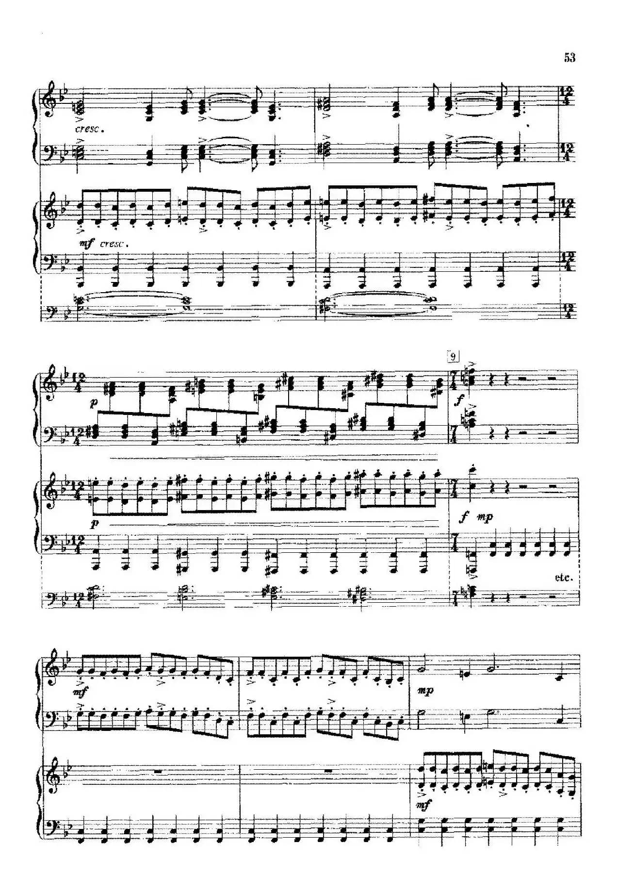 钢琴协奏曲《山林》3、山林的节日（双钢琴）