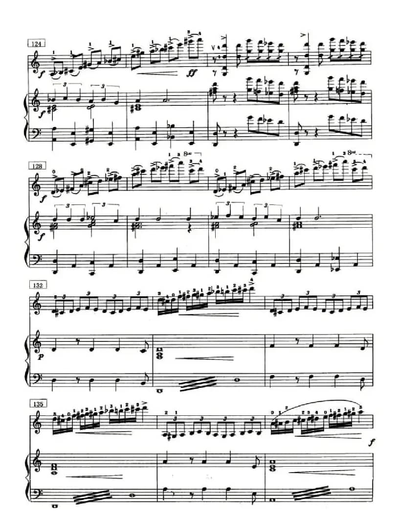 鼓声（小提琴+钢琴）