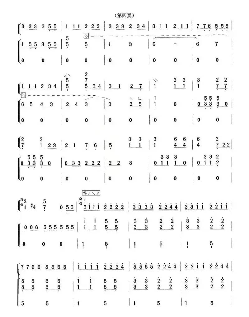 游击队歌（琵琶+古筝）