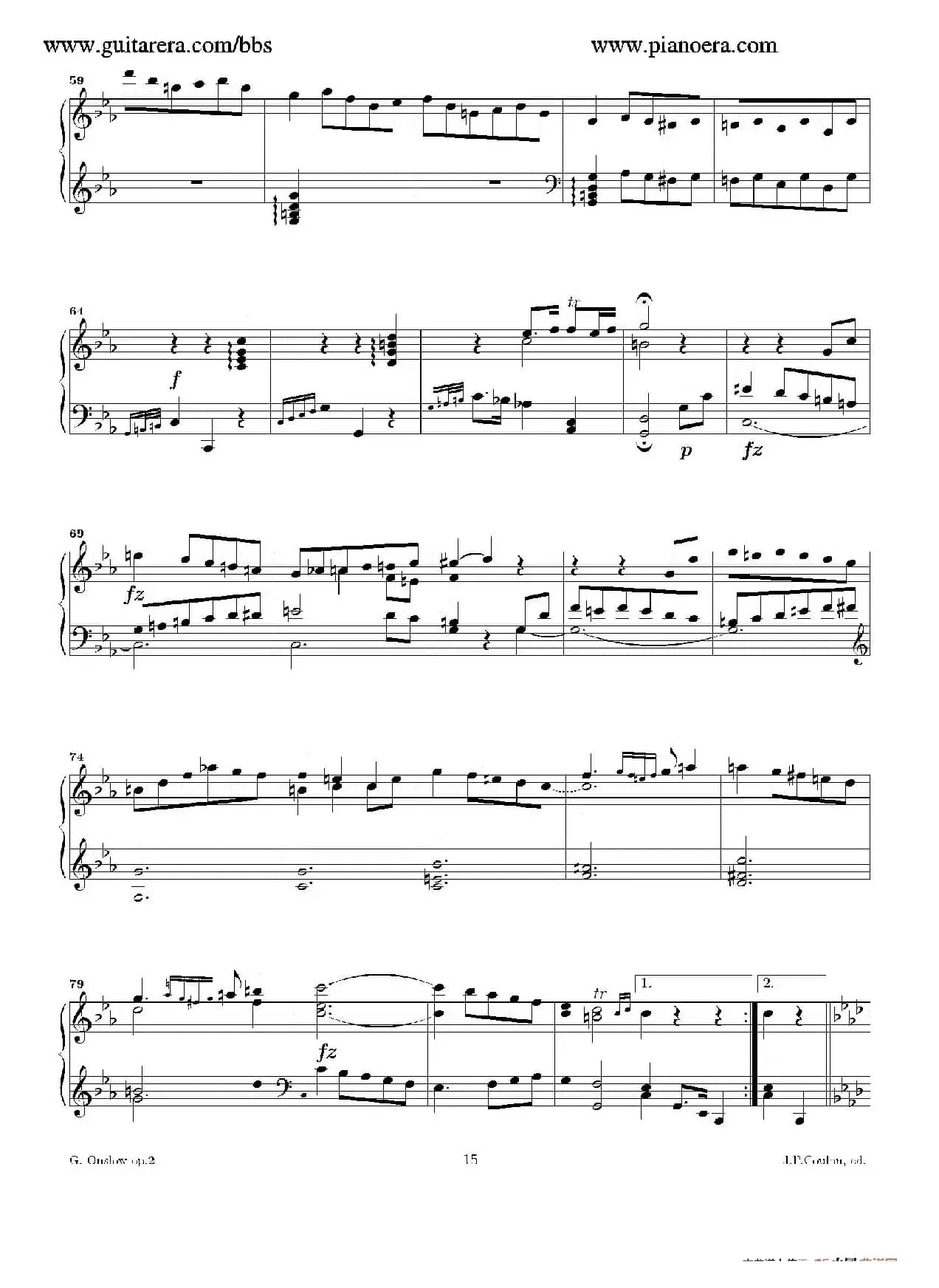 Grande Piano Sonata in c Minor Op.2(c小调华丽钢琴奏鸣曲·第二乐章)