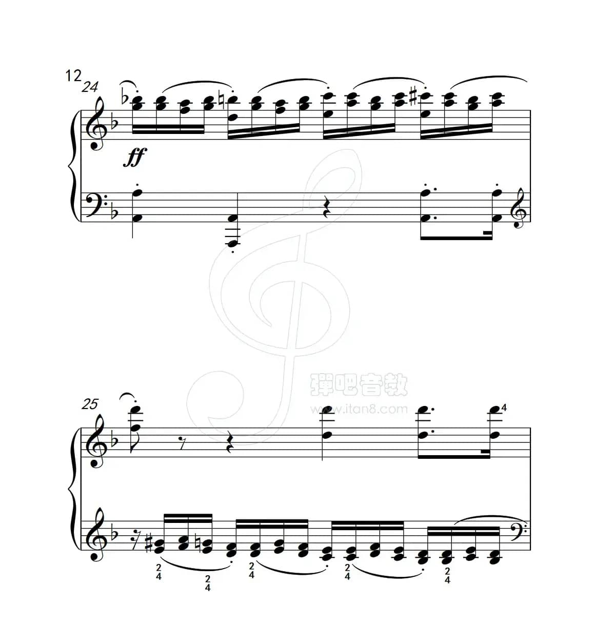 练习曲 46（克拉莫钢琴练习曲60首）