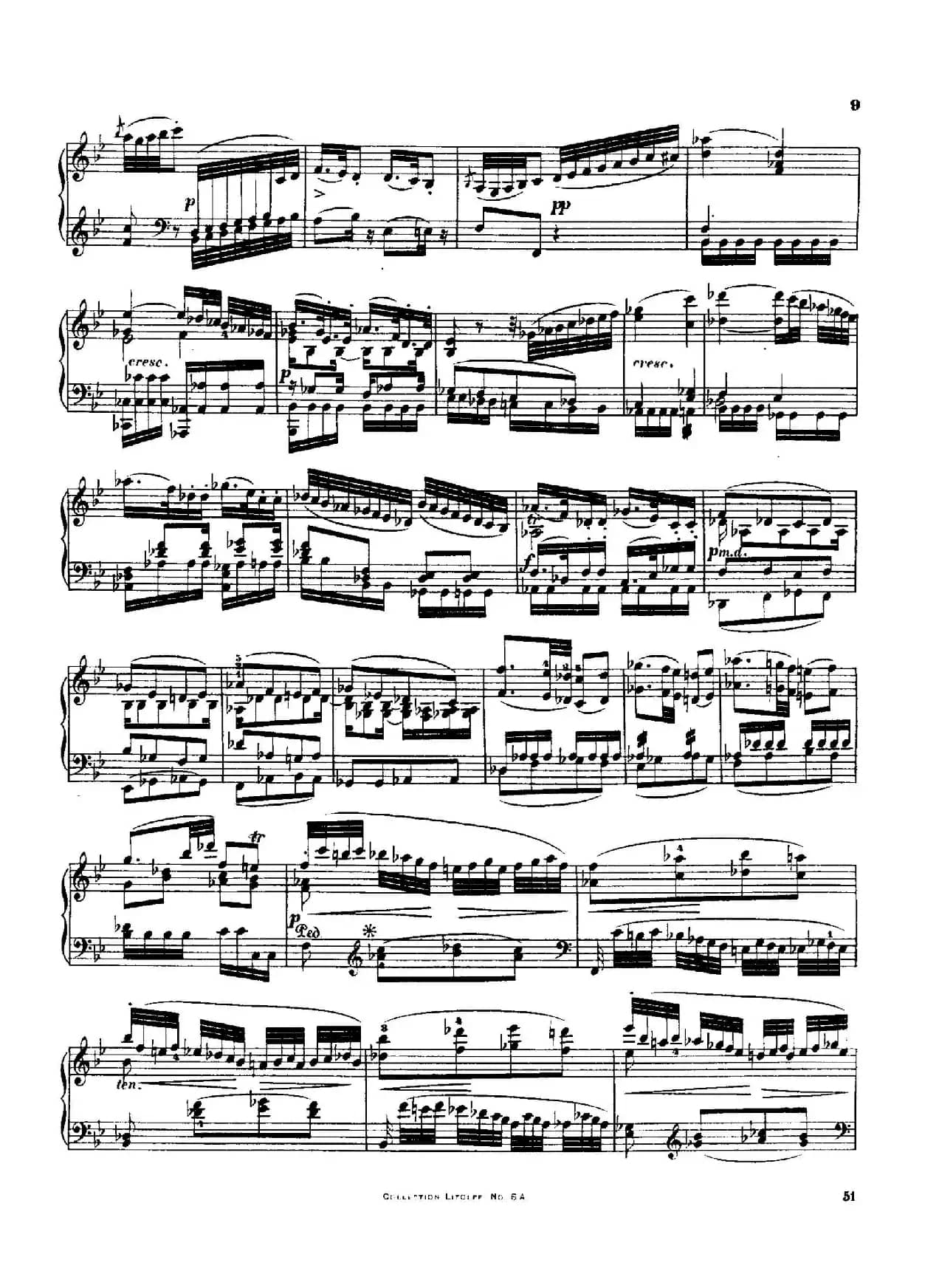 String Quartet No.3 in D Major Op.18-3（D大调第三弦乐四重奏·钢琴独奏版）