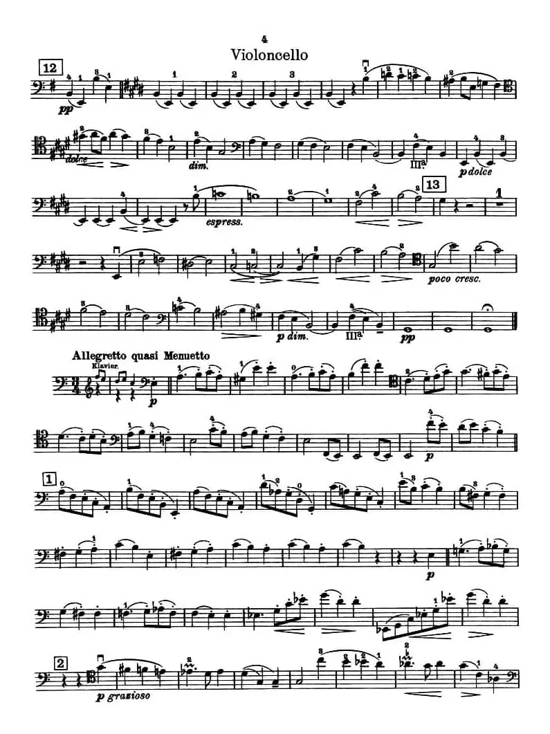 SONATE（大提琴）