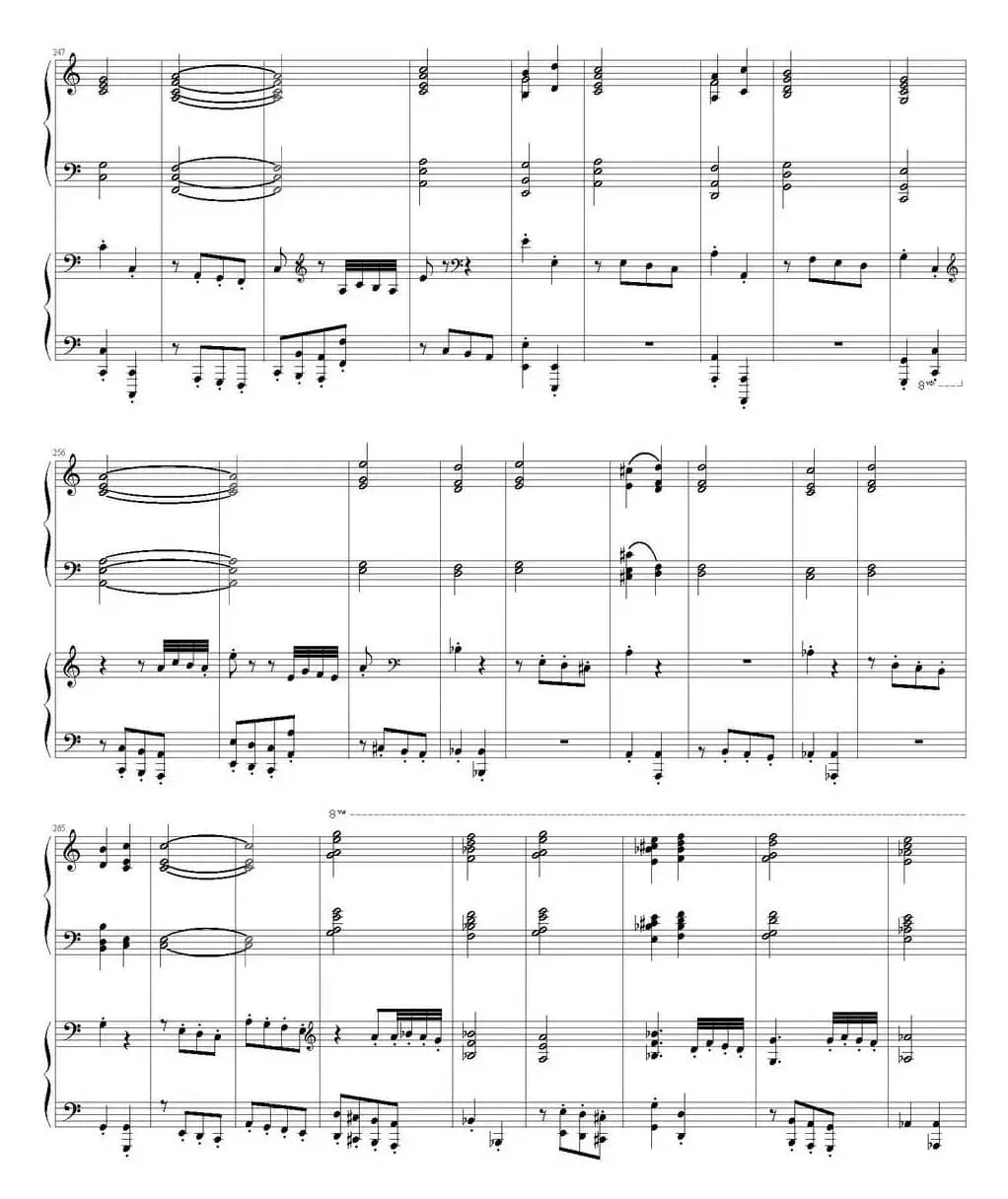 帕格尼尼主题狂想曲（Rhapsody on the theme by pagenini）