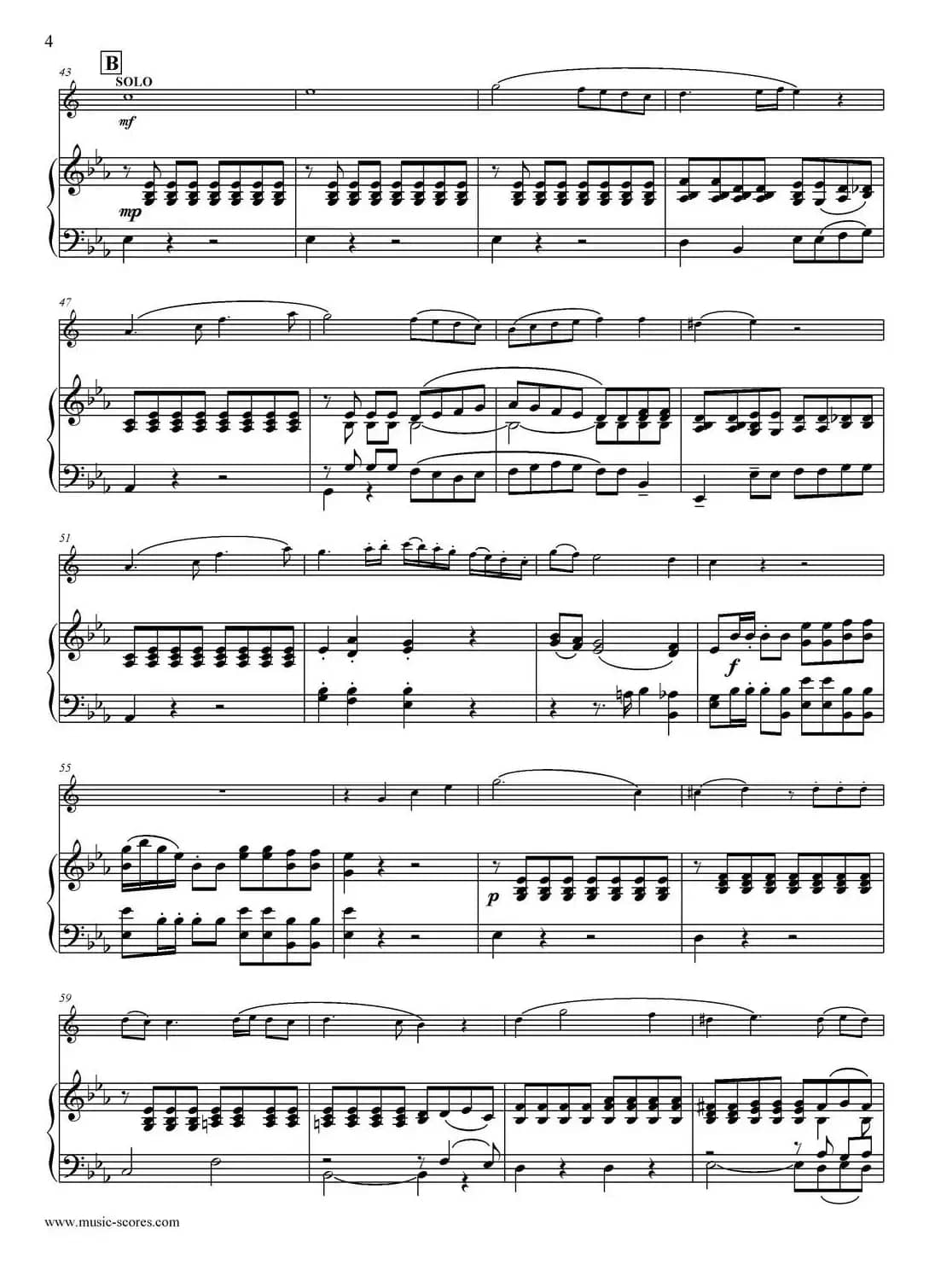 Mozart：Concerto KV495 No.4-1st（中音萨克斯+钢琴伴奏）