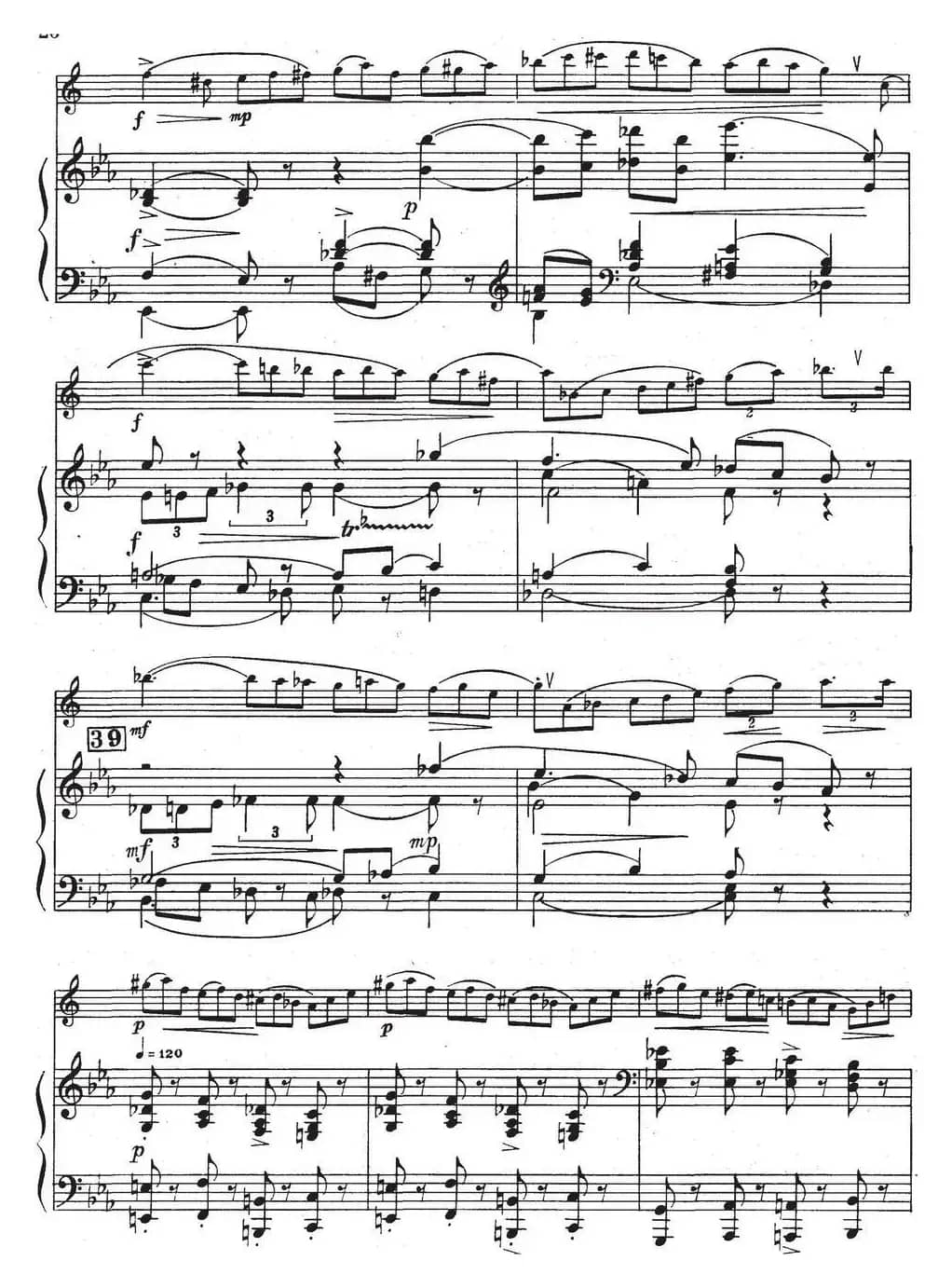 Glazunov Op.109（格拉组诺夫协奏曲Op.109）（萨克斯+钢琴伴奏）