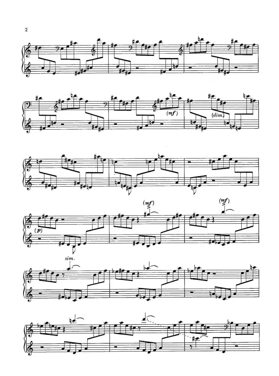 Notebook f Young People Op·59（为青少年而作的钢琴曲集·1）