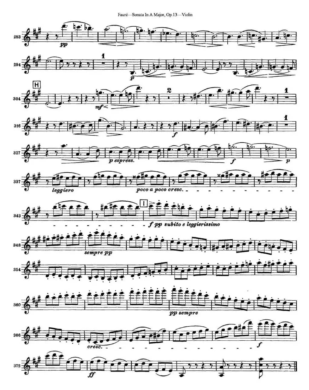 Violin Sonata No.1 Op.13