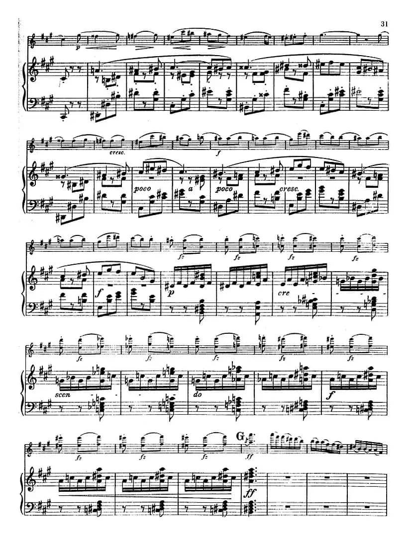 德沃夏克作品53号A小调协奏曲 （小提琴和钢琴）