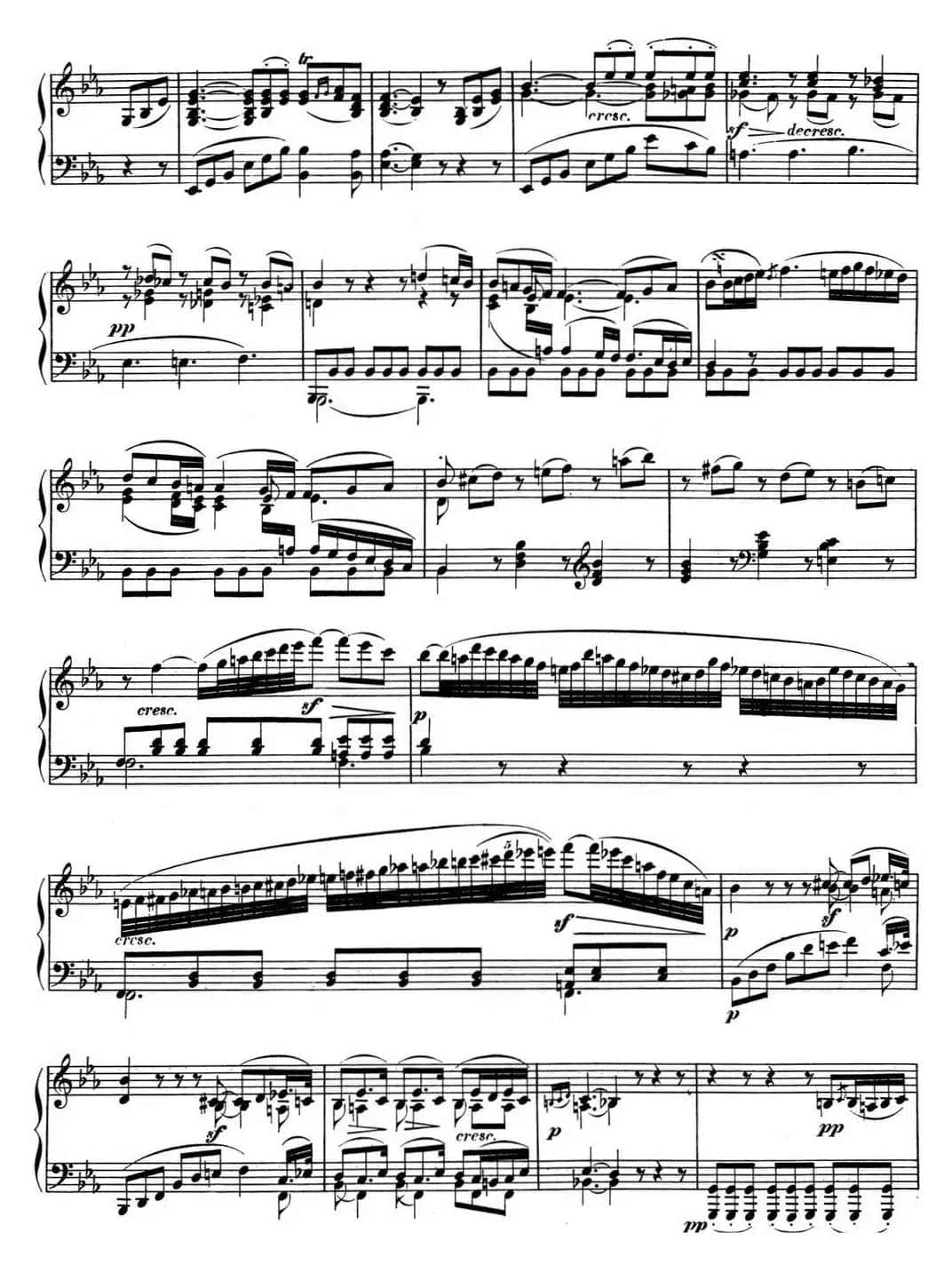 贝多芬钢琴奏鸣曲11 降B大调 Op.22 B-flat major