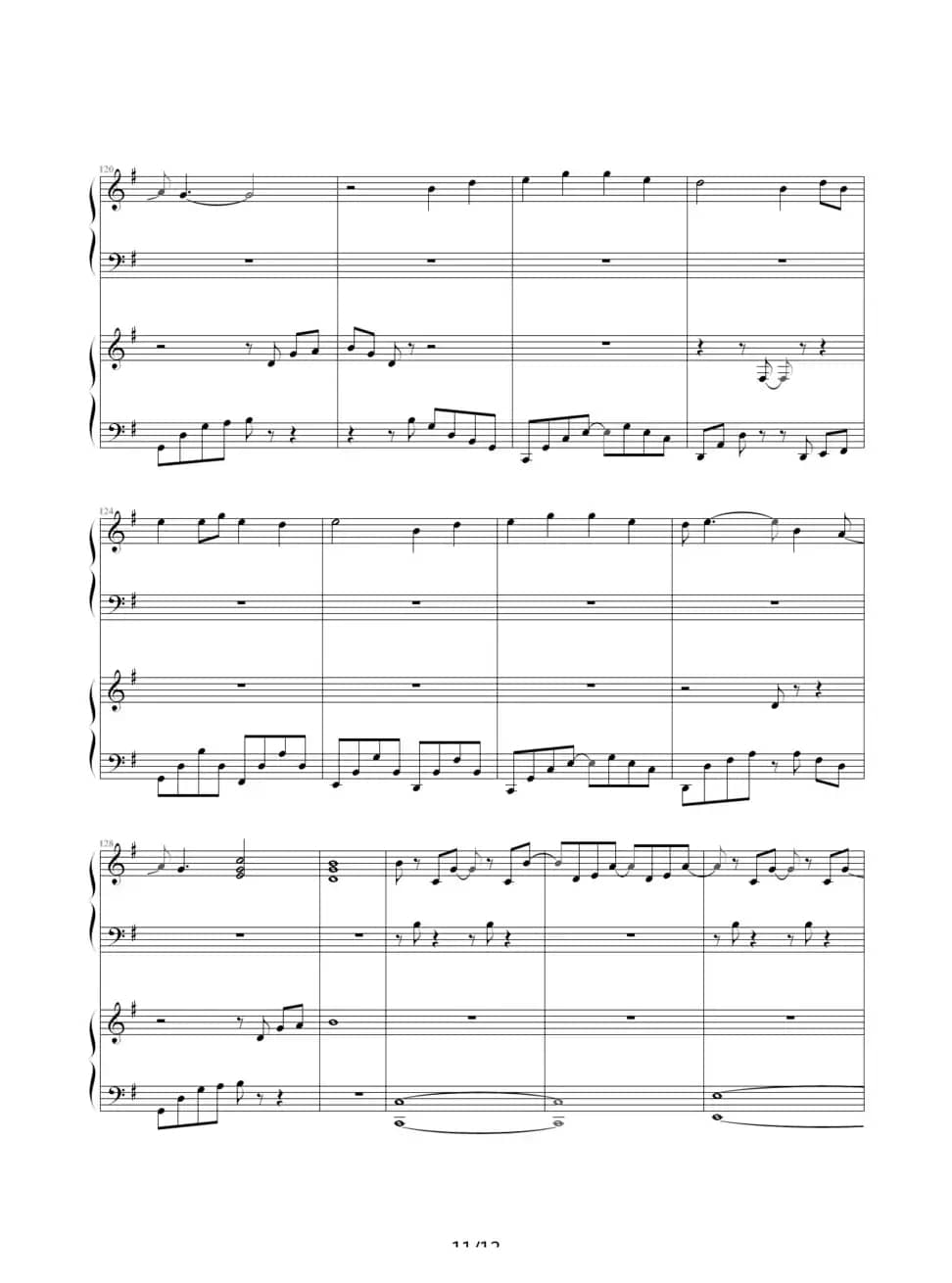 海浪（双钢琴）