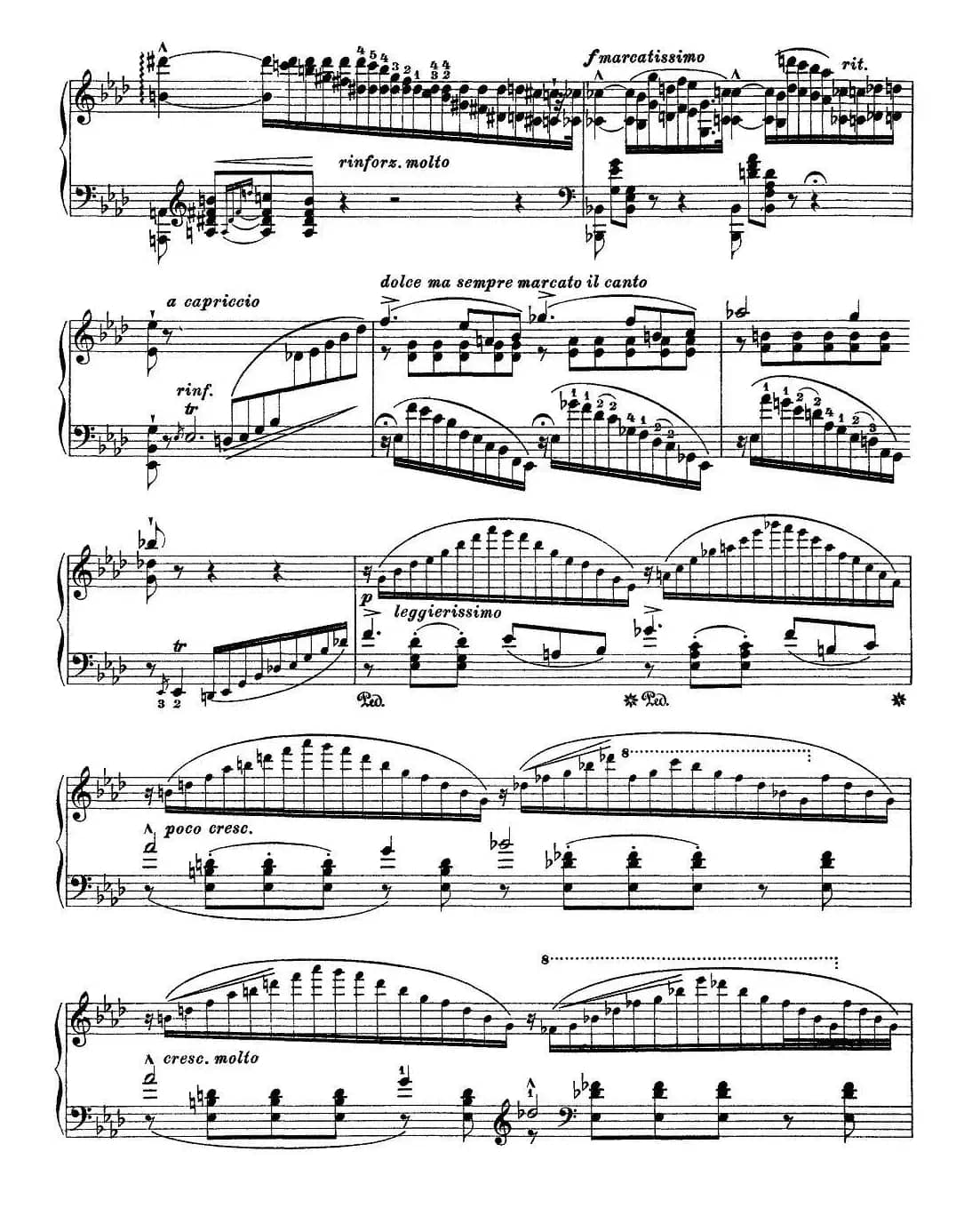 12首超级技巧练习曲：Ricordanza（回忆）