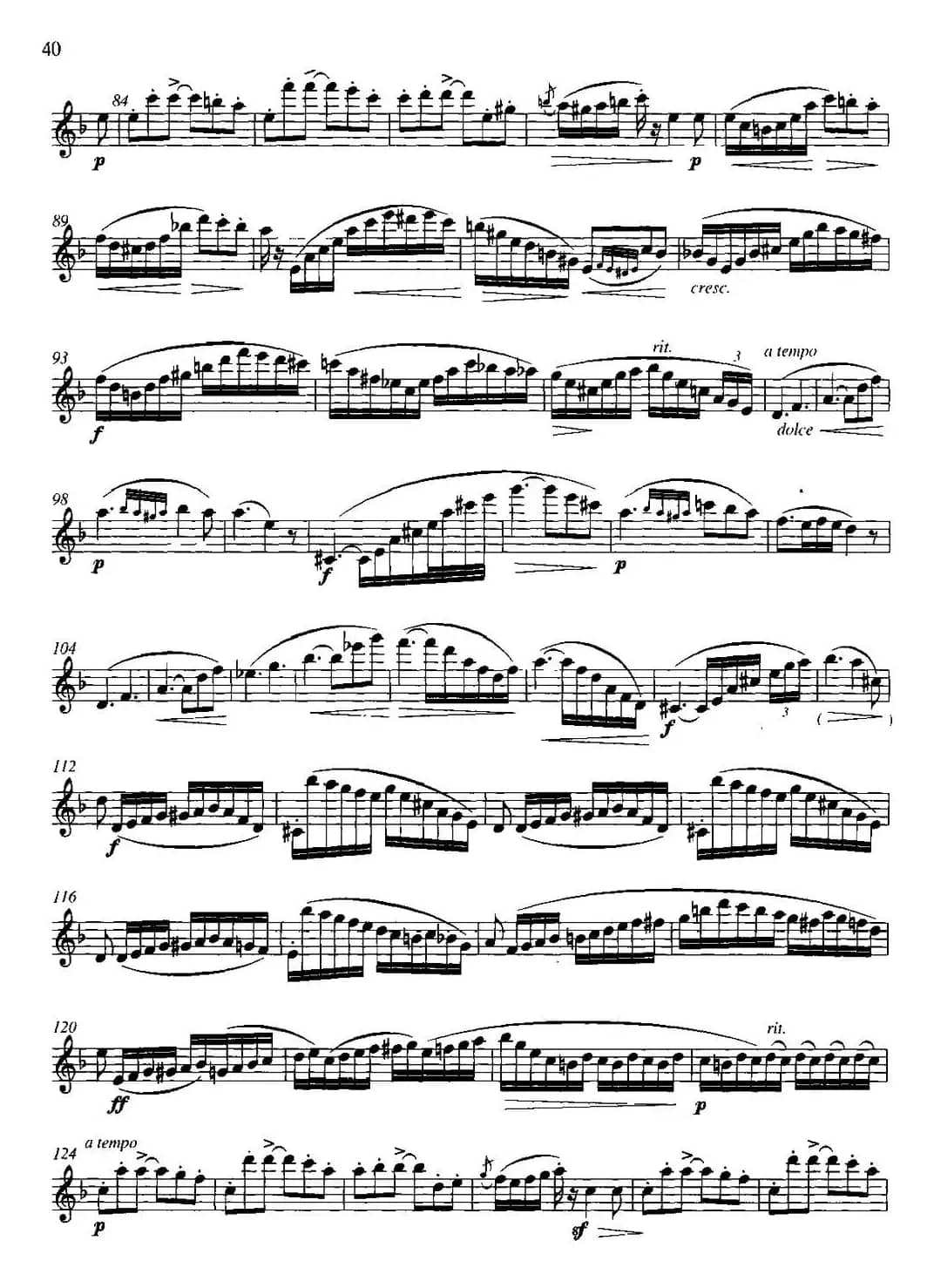 第二单元 中高级练习：断奏练习（练习曲部分）