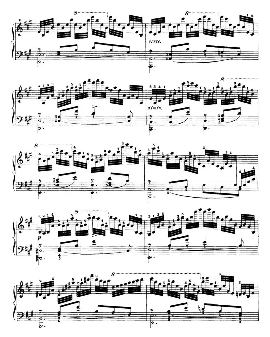 50首车尔尼Op.740钢琴手指灵巧技术练习曲（NO.36）