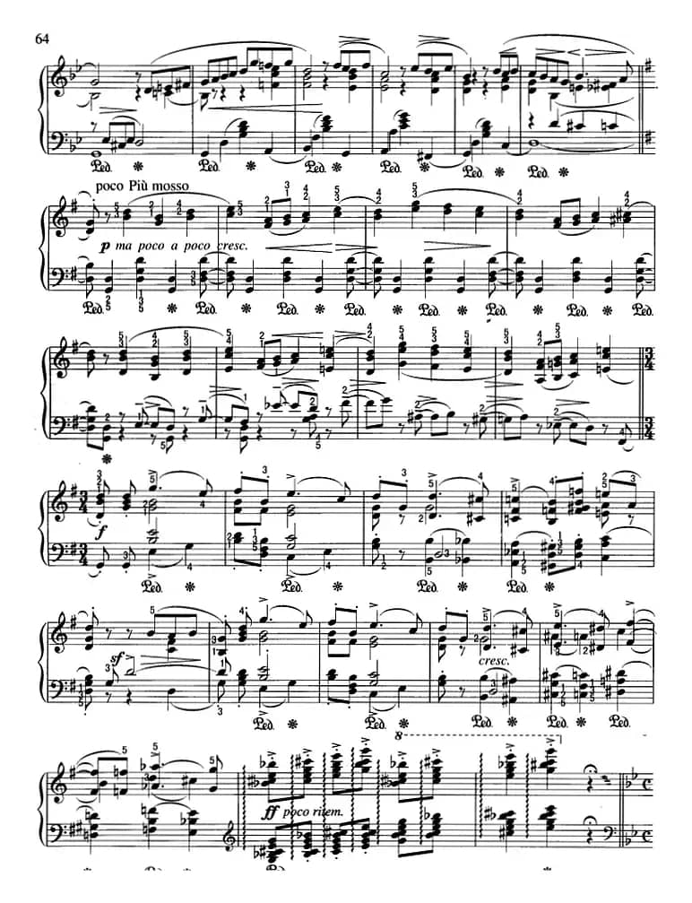 不可不弹的世界钢琴名曲：船歌