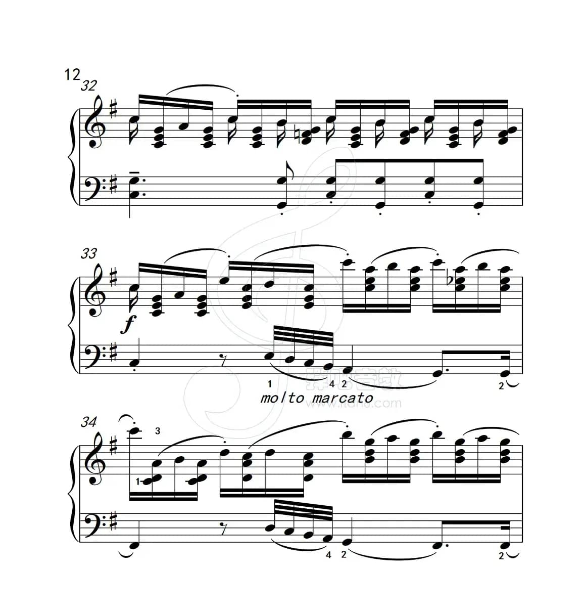 练习曲 54（克拉莫钢琴练习曲60首）