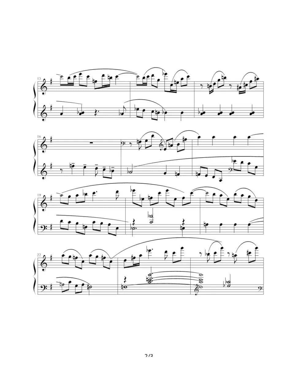 肖斯塔科维奇—前奏曲（3）：G大调