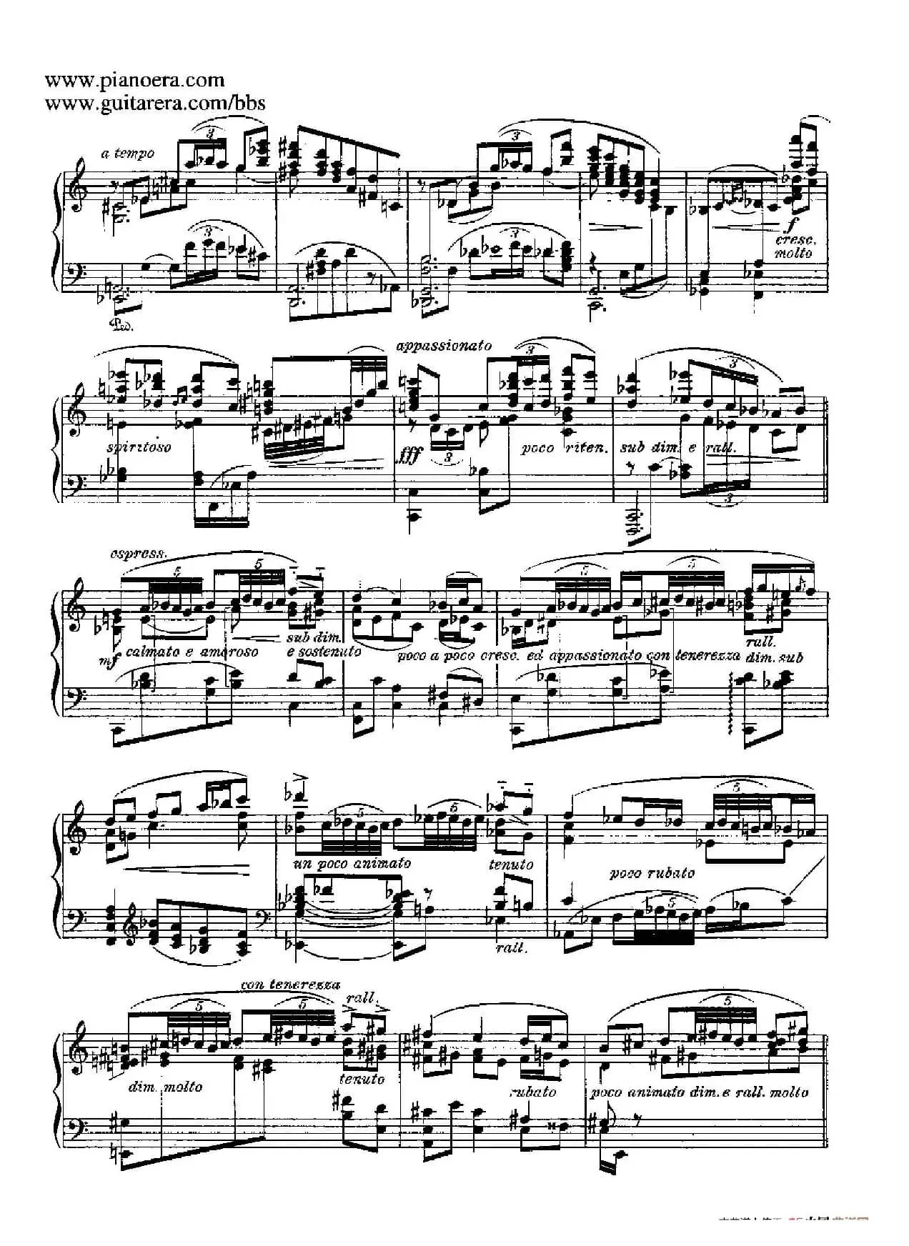 Goyescas（戈雅之画）（2. 窗边的情话 Coloquio En La Reja）