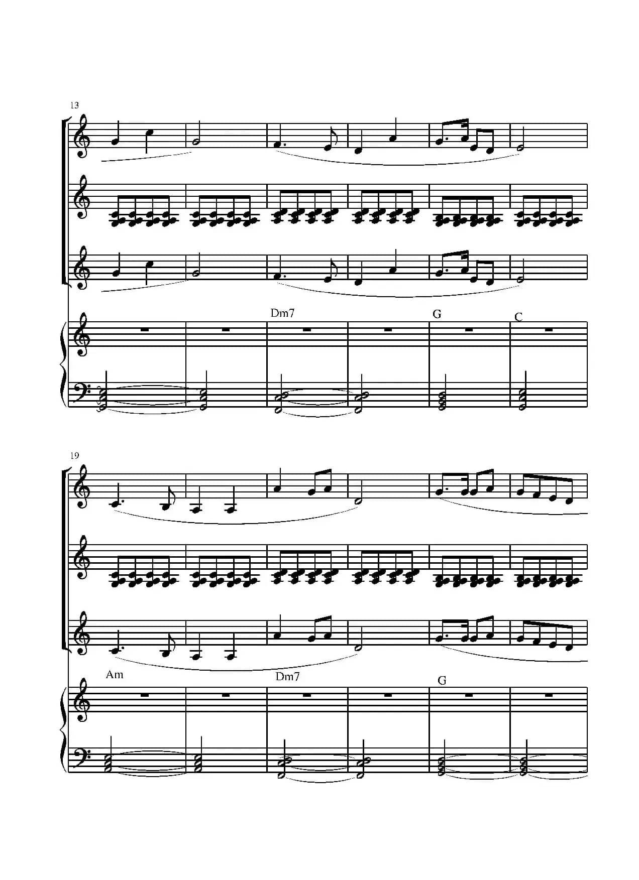 火车向着韶山跑（电子琴四重奏）