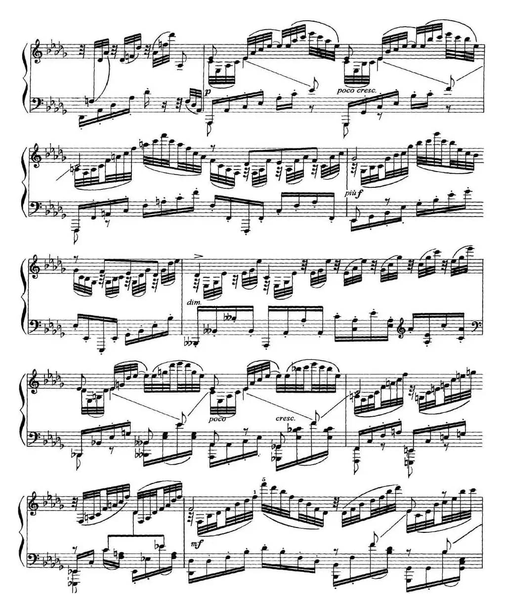 柴可夫斯基18首钢琴小品Op.72（14.Chant elegiaque）