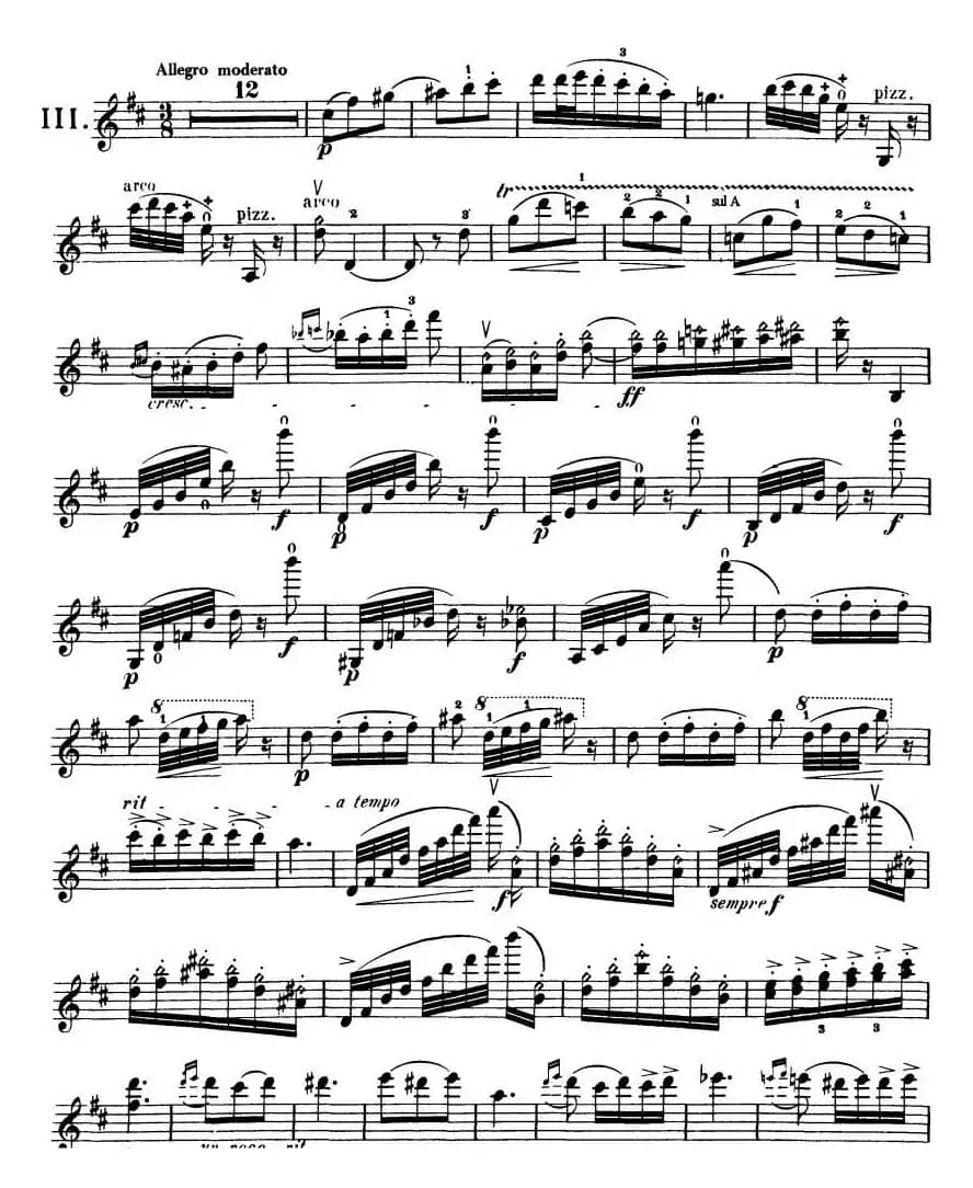 Sarasate《Carmen Fantasy》Op.25（萨拉萨蒂《卡门幻想曲》Op.25）