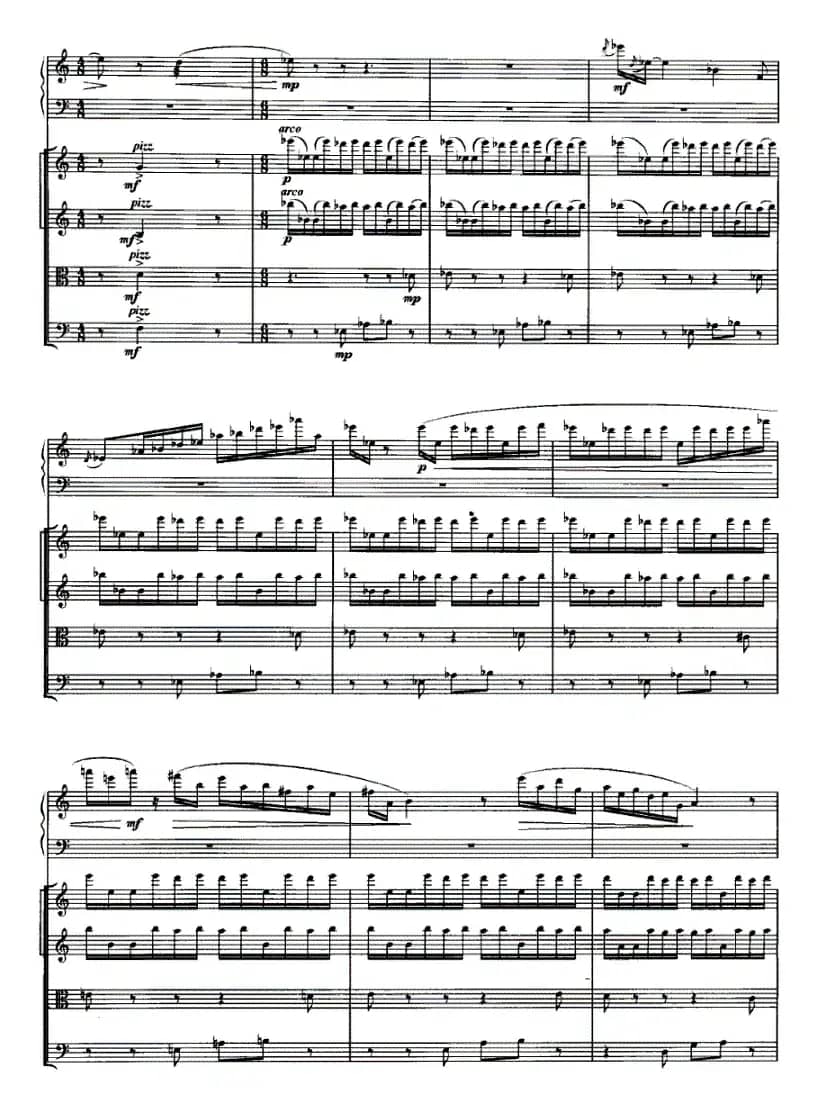 灵动（扬琴与弦乐四重奏）