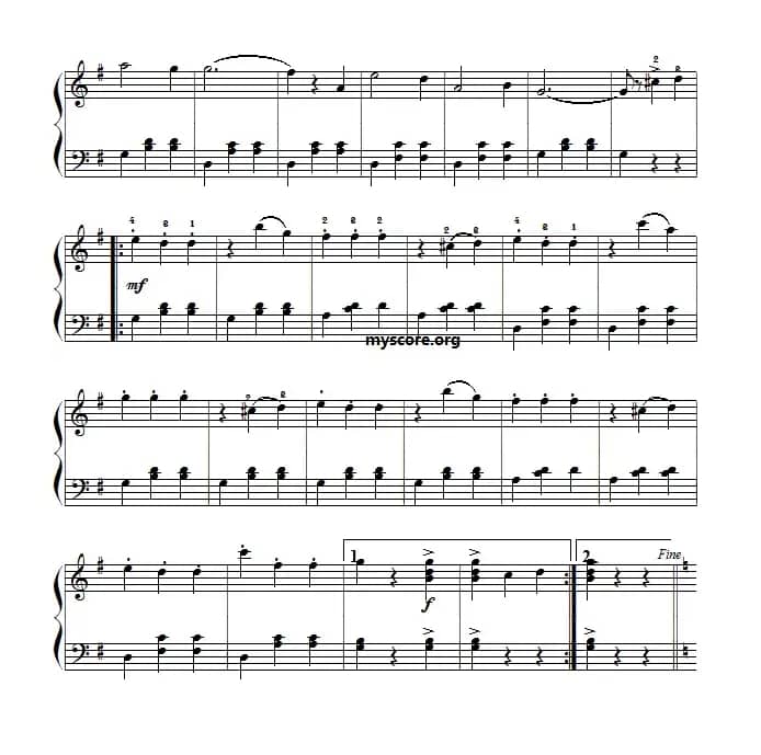 古典钢琴小曲：小小狂欢节