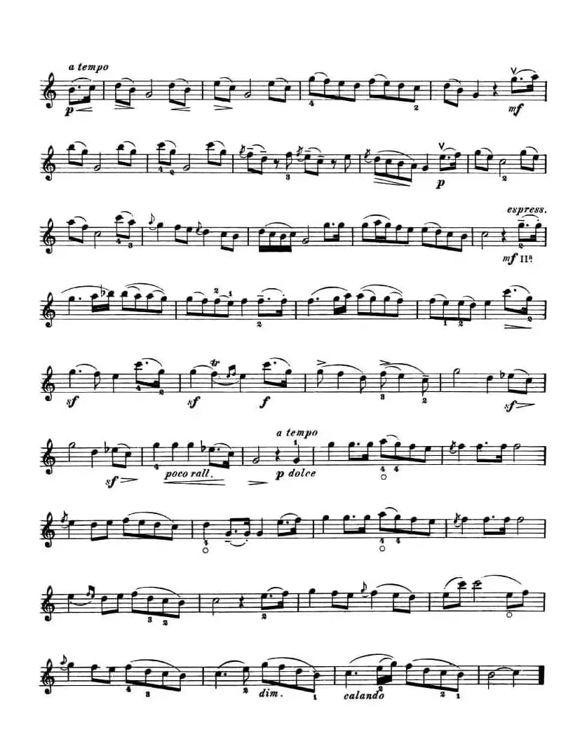 SERENADE（小夜曲）（海顿作曲版）