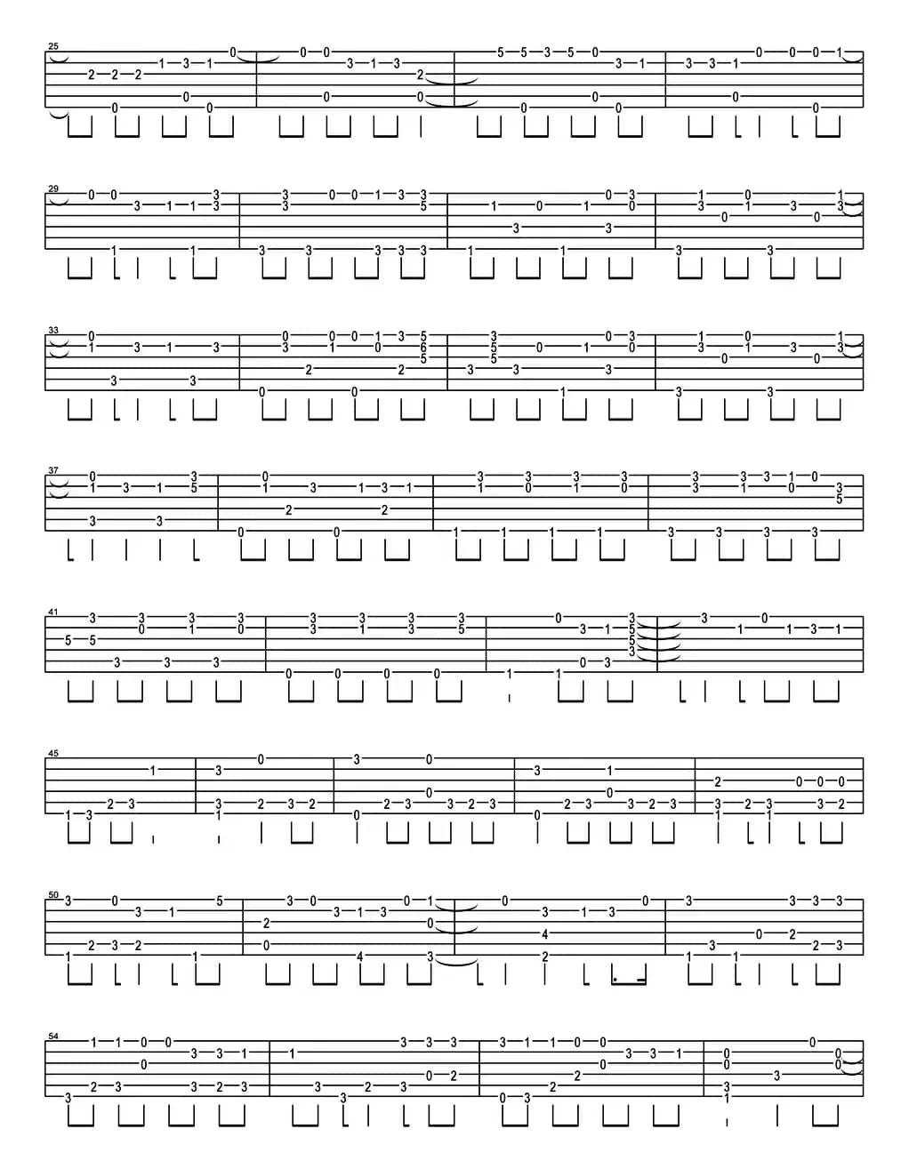 Fight Together（海贼王）（指弹谱）