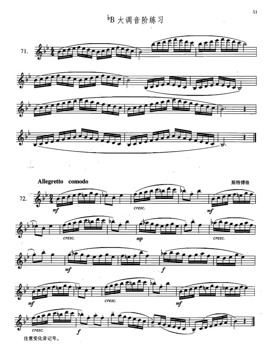 萨克斯练习曲合集（2—71.72.）